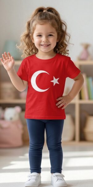 Bayrak-Kırmızı-Kız