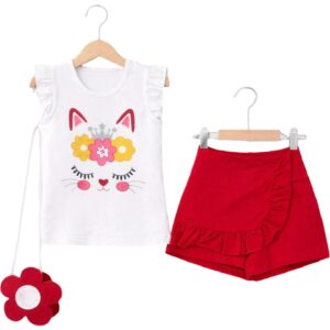 BBX456133-SüpremŞortEtekli-Takım-Kırmızı_1