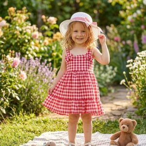 Fuşya-Pötikare-Şapkalı-Elbise_2